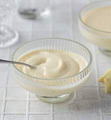 Quarkcreme mit weisser Schoggi