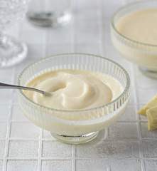 Crema di formaggio quark con cioccolato bianco