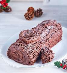 Yule Log Cake