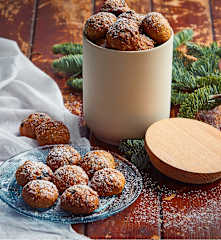 Biscottini all'arancia e muesli