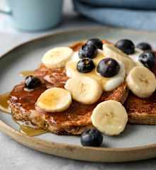 Multigrain Banana Pancakes