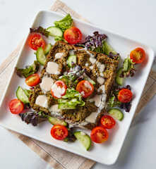 Falafel Waffle