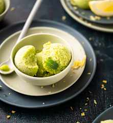 Courgette and Lemon Sorbet