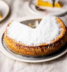 Torta di patate dolci e cocco (senza glutine e senza lattosio)
