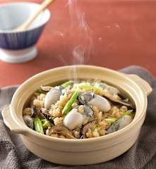 牡蠣炊飯