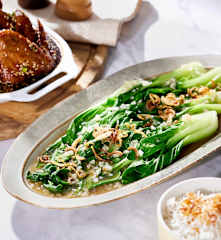 Stir-fry Baby Bak Choy