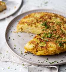 Tortilla de patata (sin huevo)