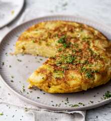 Tortilla di patate (vegana)