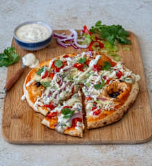 Buffalo chicken pizza