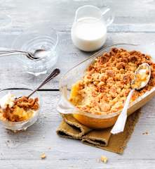 Crumble aux pommes