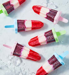 Fresh Fruit Rocket Popsicles