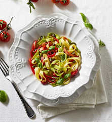 Tagliatelle tricolore