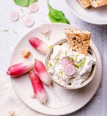 Radieschen-Kresse-Aufstrich