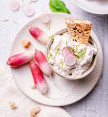 Cream Cheese Spread with Radishes