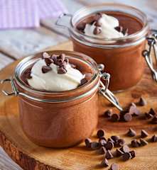 Smoked Chocolate Mousse