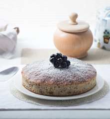 Ciasto gruszkowe z orzechami włoskimi