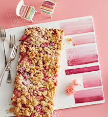 Rhabarber-Streusel-Kuchen