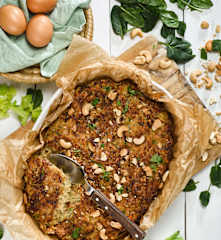 Velikonoční nádivka s kešu oříšky