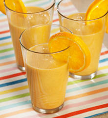 Batido de naranja, zanahoria y kiwi