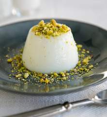 Mouhallabieh (milk pudding)