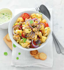 Salade de pâtes aux coques