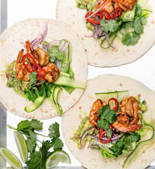 Tacos de crevettes