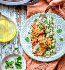 Salade de crispy potatoes