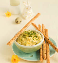 Eiaufstrich mit Topfen