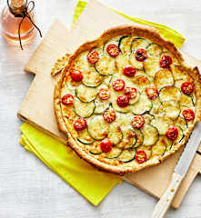 Französische Zucchini-Tarte