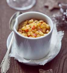 Geflügelleber Crème brûleé