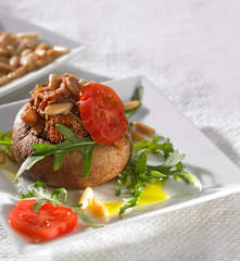 Champignonköpfe à la Provence