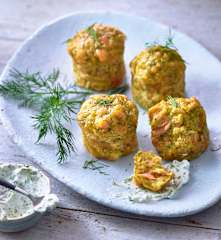 Lachs-Dill-Muffins