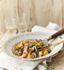 Blanquette de veau (Weisses Kalbsvoressen)