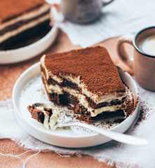 Tiramisu chocolat, café et vanille