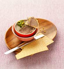 Mousse de foies de volaille aux pistaches