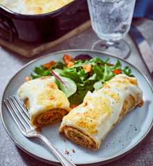 Hackfleisch-Pfannkuchen