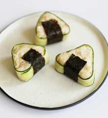 金枪鱼豆腐饭团