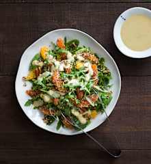Quinoasalat mit Miso-Ingwer-Dressing