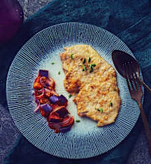 Scaloppine con ratatouille (Bimby Friend)