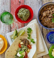 Slow cooked Mexican beef