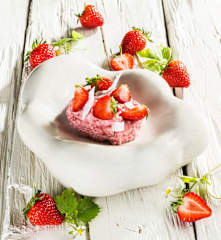 Erdbeer-Hafer-Frühstück