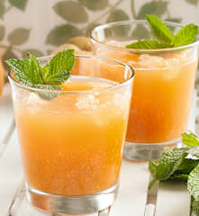 水蜜桃氣泡飲