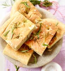 Focaccia mit Rosmarin