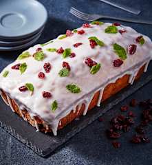 Panqué con arándanos