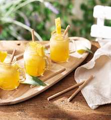 Mocktail de melón y piña