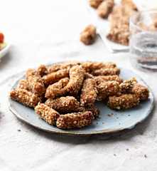 Roasted Red Pepper and Caramelised Onion Croquettes