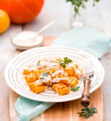 Gnocchi dyniowe z sosem ziołowo-chrzanowym