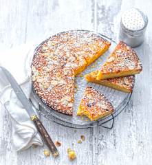 Gâteau à la fleur d'oranger et amandes
