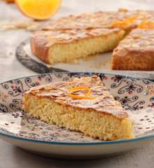 Mallorquinischer Mandelkuchen