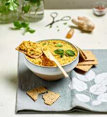 Rillettes de carotte aux herbes et épices